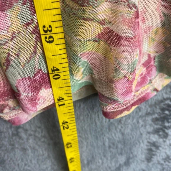 Kate & Lily Womens 12P Dress Cottage Core Floral Feminine Fairycore Smocked - Picture 5 of 9